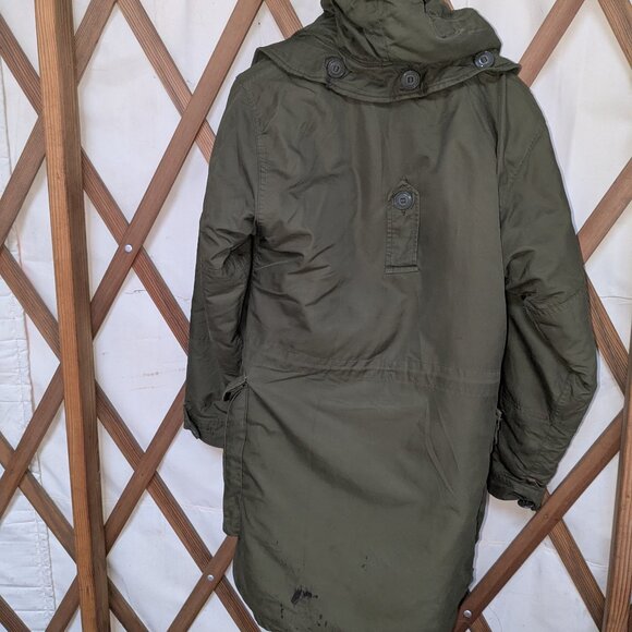 1987 Peerless Garments ECW Extreme Cold Weather Combat Parka, size Long Small - Picture 2 of 5